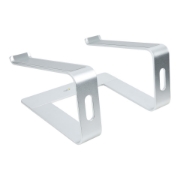 Picture of StarTech.com Laptop Stand for Desk, Supports 5kg/11lb, Aluminum, Silver, Ergonomic Laptop Riser, Portable Laptop Holder, Computer Stand for Macbook Air/Pro, Dell XPS, Lenovo