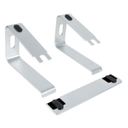 Picture of StarTech.com Laptop Stand for Desk, Supports 5kg/11lb, Aluminum, Silver, Ergonomic Laptop Riser, Portable Laptop Holder, Computer Stand for Macbook Air/Pro, Dell XPS, Lenovo