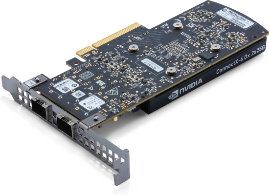 Picture of HP NVIDIA Mellanox ConnectX-6 LX Dual Port 25GbE SFP28 NIC