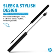 Picture of HP Slim Rechargeable Pen Charger Stylus pen Black USB Indoor