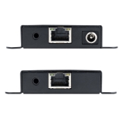 Picture of StarTech.com 4K HDMI Extender over CAT6/CAT5 Ethernet Cable, 4K 30Hz or 1080p 60Hz Video Extender, HDMI over Ethernet Cable, HDMI Transmitter and Receiver Kit, IR Remote Control