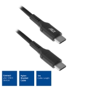 Picture of ACT USB 2.0 charging/data cable C male - C male 1 meter, nylon