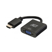 Picture of ACT 0.15 meters, HDMI-A male to VGA female adapter, with audio