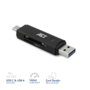 Picture of ACT USB-C/USB-A 3.0 card reader