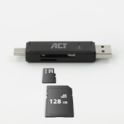Picture of ACT USB-C/USB-A 3.0 card reader
