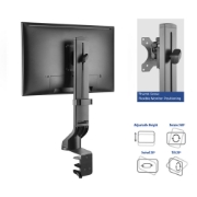 Picture of ACT Monitor arm 32" office, 1 monitor, quick height adjustment