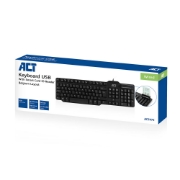 Picture of ACT Wired Keyboard with smart card reader (Azerty/BE layout)