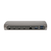 Picture of StarTech.com Thunderbolt 4 Dock, 96W Power Delivery, Single 8K/Dual Monitor 4K 60Hz, 3xTB4/USB4 ports, 4xUSB-A, SD, GbE, Thunderbolt 4 Docking Station for Windows or TB3 MacBook, 0.8m Cable