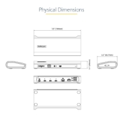 Picture of StarTech.com Thunderbolt 4 Dock, 96W Power Delivery, Single 8K/Dual Monitor 4K 60Hz, 3xTB4/USB4 ports, 4xUSB-A, SD, GbE, Thunderbolt 4 Docking Station for Windows or TB3 MacBook, 0.8m Cable