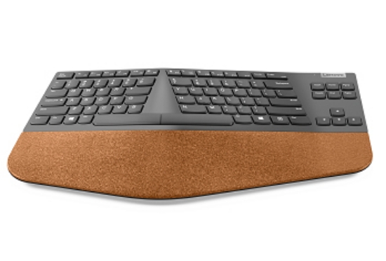 Picture of Lenovo Go Wireless Split keyboard Office RF Wireless QWERTY US English Grey