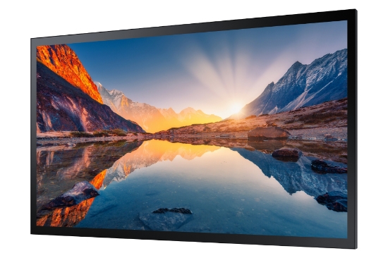 Picture of Samsung QM43B-T Digital signage flat panel 109.2 cm (43") LCD Wi-Fi 500 cd/m² 4K Ultra HD Black Touchscreen Built-in processor Tizen 6.5 24/7