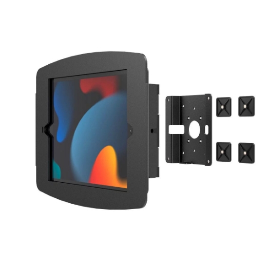 Picture of Compulocks iPad 10.2" Space Enclosure Glass Mount Black