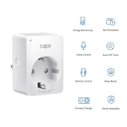 Picture of TP-Link Tapo Mini Smart Wi-Fi Socket, Energy Monitoring