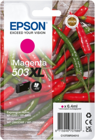 Picture of Epson 503XL ink cartridge 1 pc(s) Original High (XL) Yield Magenta