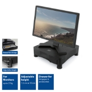 Picture of ACT Monitor stand with one drawer, adjustable height