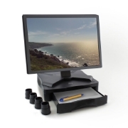 Picture of ACT Monitor stand with one drawer, adjustable height