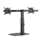 Picture of ACT Monitor arm 27" office, free standing with gas spring, crossbar, 2 monitors