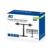 Picture of ACT Monitor arm 27" office, free standing with gas spring, crossbar, 2 monitors