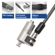 Picture of ACT Nano Laptop Lock with keys