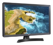 Picture of LG HD 24TQ510S-PZ TV 59.9 cm (23.6") Smart TV Wi-Fi Black, Grey 250 cd/m²
