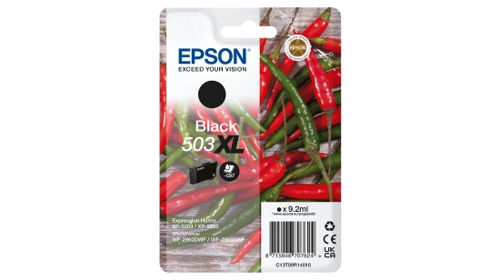Picture of Epson 503XL ink cartridge 1 pc(s) Original High (XL) Yield Black