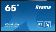 Picture of iiyama T6562AS-B1 Signage Display Interactive flat panel 163.8 cm (64.5") IPS 500 cd/m² 4K Ultra HD Black Touchscreen Built-in processor Android 8.0 24/7