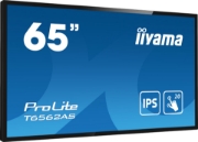 Picture of iiyama T6562AS-B1 Signage Display Interactive flat panel 163.8 cm (64.5") IPS 500 cd/m² 4K Ultra HD Black Touchscreen Built-in processor Android 8.0 24/7