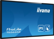 Picture of iiyama T6562AS-B1 Signage Display Interactive flat panel 163.8 cm (64.5") IPS 500 cd/m² 4K Ultra HD Black Touchscreen Built-in processor Android 8.0 24/7