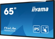 Picture of iiyama T6562AS-B1 Signage Display Interactive flat panel 163.8 cm (64.5") IPS 500 cd/m² 4K Ultra HD Black Touchscreen Built-in processor Android 8.0 24/7