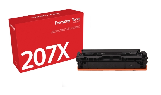Picture of Everyday ™ Black Toner by Xerox compatible with HP 207X (W2210X), High capacity