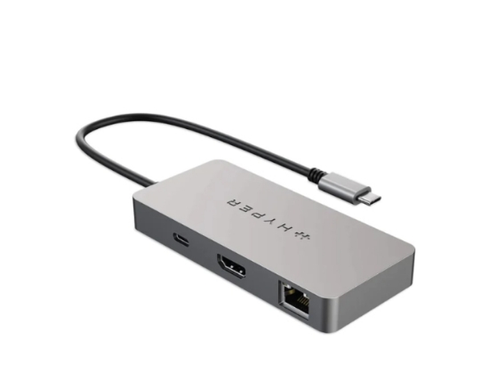 Picture of Targus HDMB2 laptop dock/port replicator USB 3.2 Gen 1 (3.1 Gen 1) Type-C Stainless steel