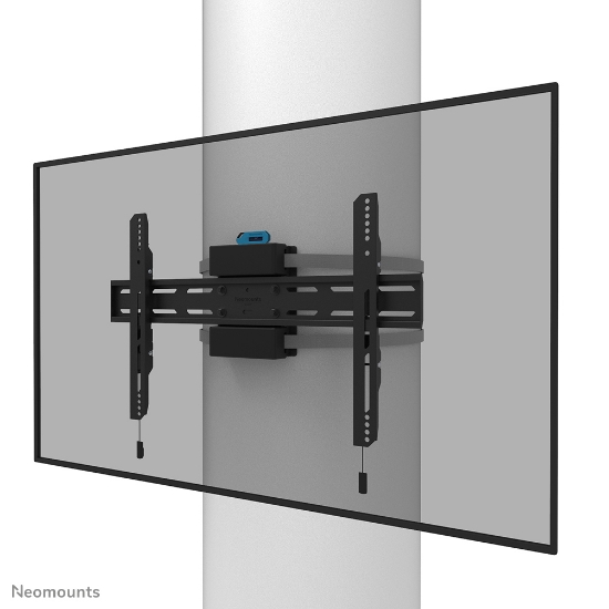 Picture of Neomounts WL30S-910BL16 TV pillar mount 40-75" - fixed - lockable - diam. 25-100 cm - portrait