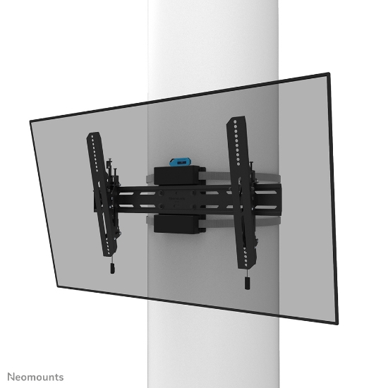 Picture of Neomounts WL35S-910BL16 TV pillar mount 40-75" - tiltable - lockable - diam. 25-100 cm - portrait