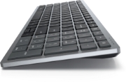 Picture of DELL KB740 keyboard Office RF Wireless + Bluetooth AZERTY Belgian Grey, Black