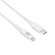Picture of ACT USB 2.0 charging/data cable C male - Lightning male 2 meters, MFI certified