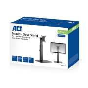 Picture of ACT Monitor arm 32" office, free standing with gas spring, 1 monitor