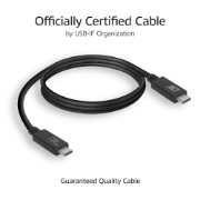 Picture of ACT USB4® 40Gbps cable, USB-C, USB-IF certified, 0.8 meters
