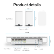 Picture of Linksys Velop Micro 6 Mesh System – Dual-Band WiFi 6 AX3000 (3-pack)