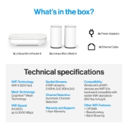 Picture of Linksys Velop Micro 6 Mesh System – Dual-Band WiFi 6 AX3000 (3-pack)