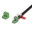 Picture of StarTech.com 160W Universal DC Power Adapter (24V/6.6A), 4ft(1.2m) 2-Wire Cord, 2/3-Pin Terminal Blocks, 100-240V AC/DC External Power Supply for Industrial USB Hubs, NA/UK/EU/ANZ