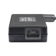 Picture of StarTech.com 160W Universal DC Power Adapter (24V/6.6A), 4ft(1.2m) 2-Wire Cord, 2/3-Pin Terminal Blocks, 100-240V AC/DC External Power Supply for Industrial USB Hubs, NA/UK/EU/ANZ