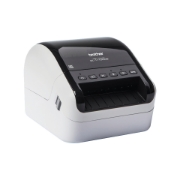 Picture of Brother QL-1110NWB label printer Direct thermal 300 x 300 DPI 110 mm/sec Wired & Wireless Ethernet LAN DK Wi-Fi Bluetooth