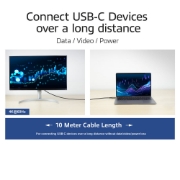 Picture of ACT USB-C 3.2 Gen2 Active Optical Cable (AOC) connection cable, 5m