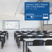 Picture of ACT USB-C 3.2 Gen2 Active Optical Cable (AOC) connection cable, 5m