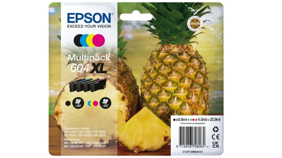 Picture of Epson 604XL ink cartridge 4 pc(s) Original High (XL) Yield Black, Cyan, Magenta, Yellow