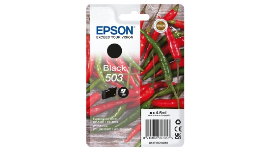 Picture of Epson 503 ink cartridge 1 pc(s) Original Standard Yield Black