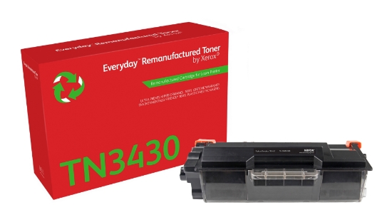 Picture of Everyday ™ Mono Remanufactured Toner by Xerox compatible with Brother TN-3430, Standard capacity