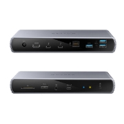 Picture of Targus HDTB4D-EUZ laptop dock/port replicator Thunderbolt 4 Grey