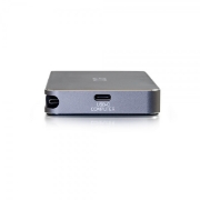 Picture of C2G USB-C[R] Dual Display MST Docking Station with HDMI[R], DisplayPort[TM], VGA and Power Delivery up to 65W - 4K 30Hz