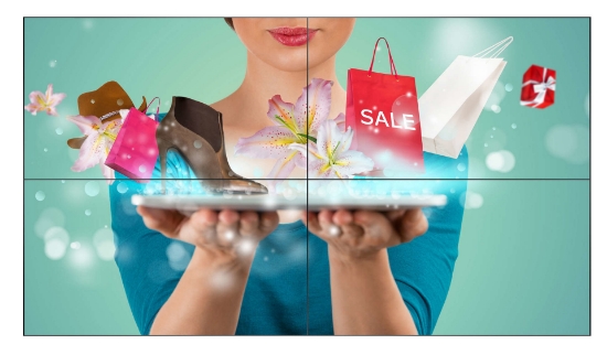 Picture of Philips Signage Solutions X-Line Videowa Digital signage flat panel 139.7 cm (55") LED 500 cd/m² Full HD Black